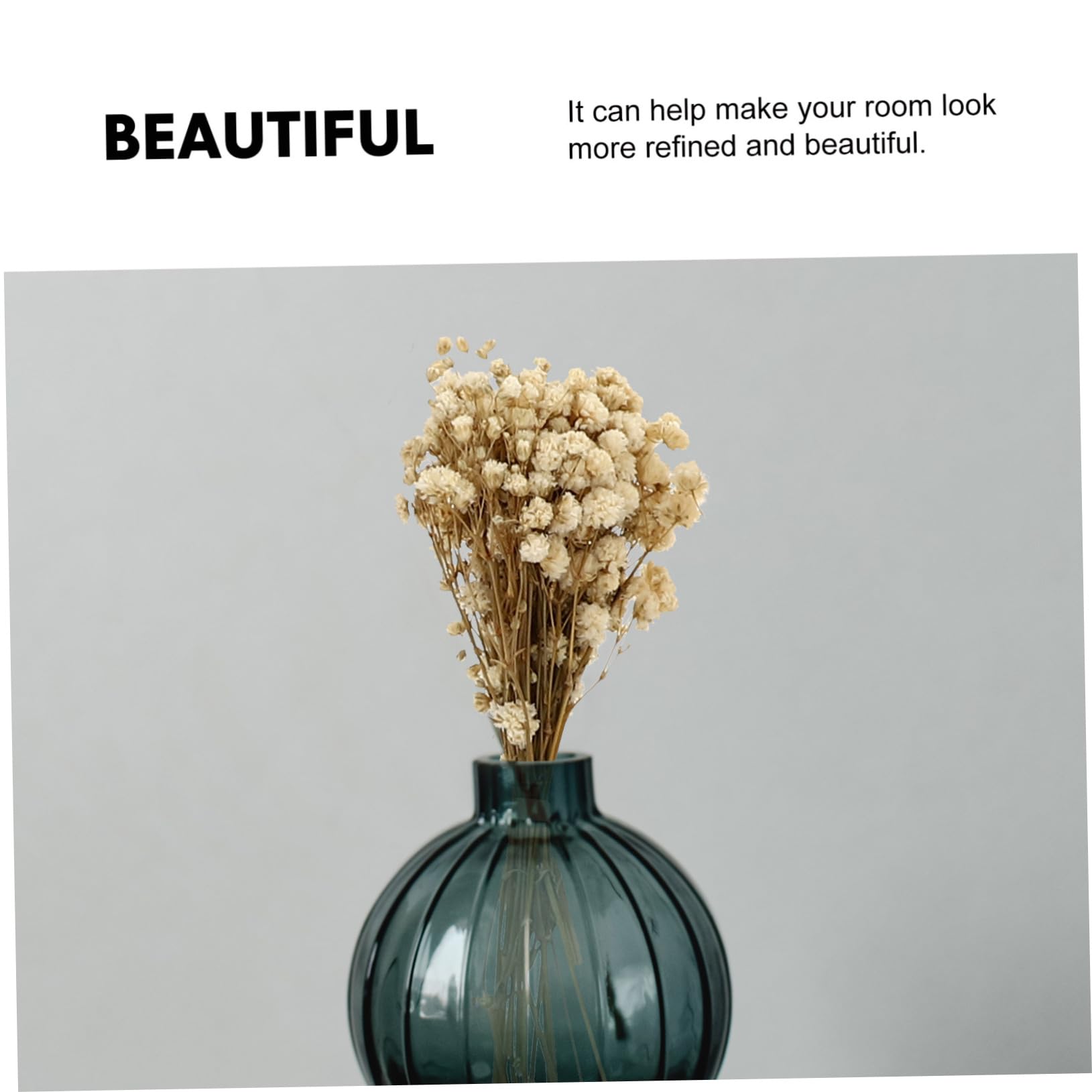 Alipis 30 Pièces Gypsophile De La Saint-Valentin Bouquets De Fleurs Artificielles Bouquets De Fleurs De Gypsophile Séchées Bouquet De Fleurs Orner Décor Gazon Fleurs Séchées Petit Vase