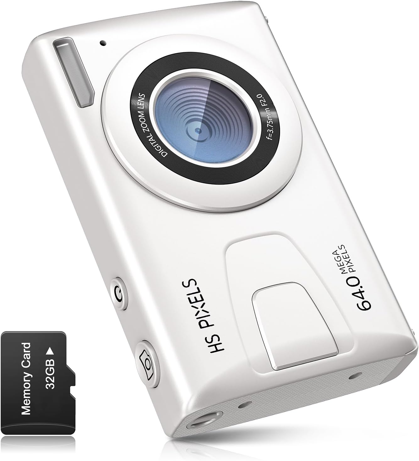 Fotocamera Digitale, 2.7in 48MP Alta Definizione Zoom Ottico 8X