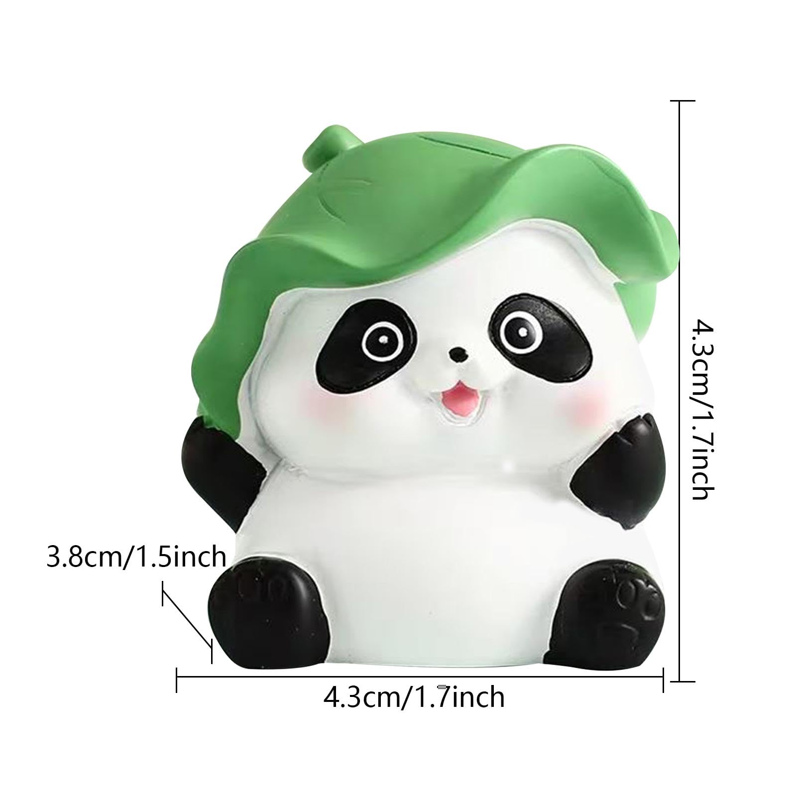 Amazon.co.jp: Znvhazsy パンダの装飾品、パンダの置物, 漫画の樹脂