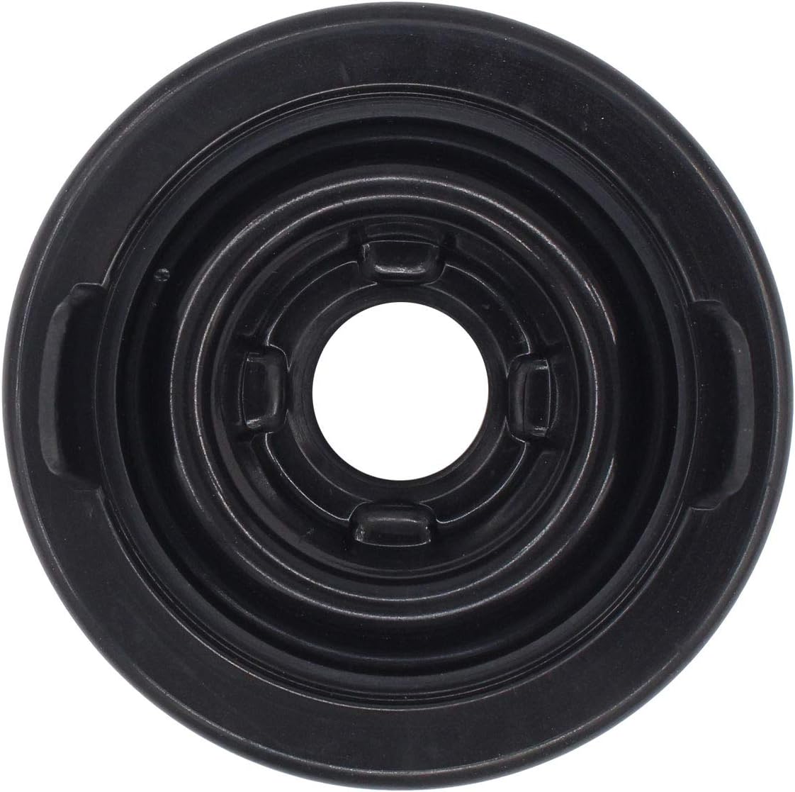NewYall 2Pcs 80mm Headlight Dust Cover Cap Rubber Seal with 20mm Hole Universal for LED Headlamp Housing Conversion for Honda for Toyota for VW for Kia for Nissan for Hyundai for Ford etc
