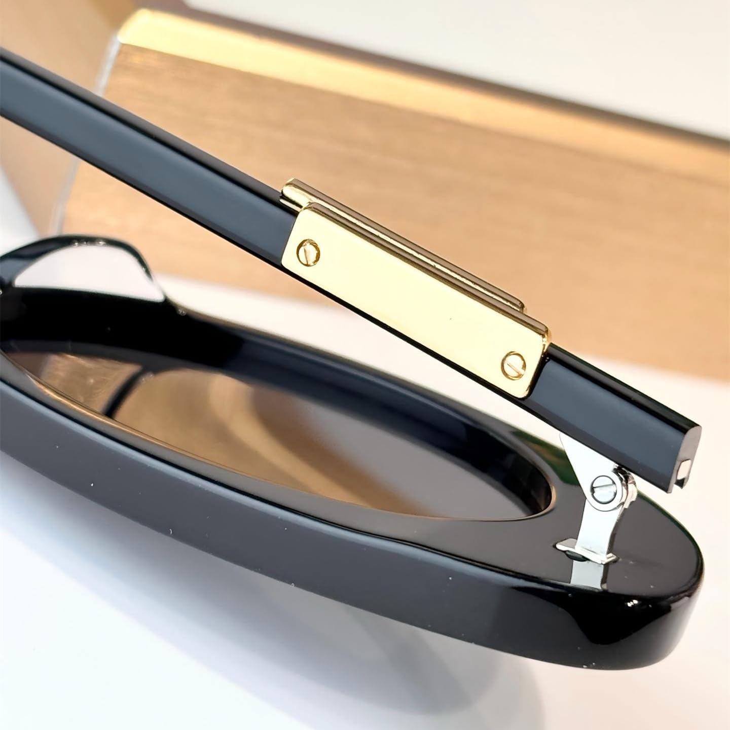 Occhiali da sole in acetato e lega per uomo e donna moda Uv400 retrò