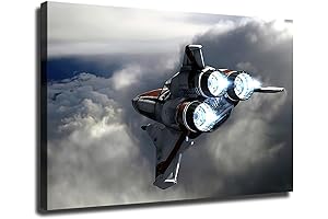 Battlestar Galactica: Viper Poster - A Canvas Painting that Blasts Off the Walls