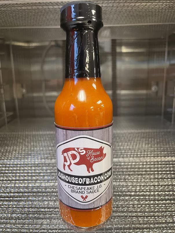 JD's House of Bacon "Chesapeake Bay Hot Sauce " infused