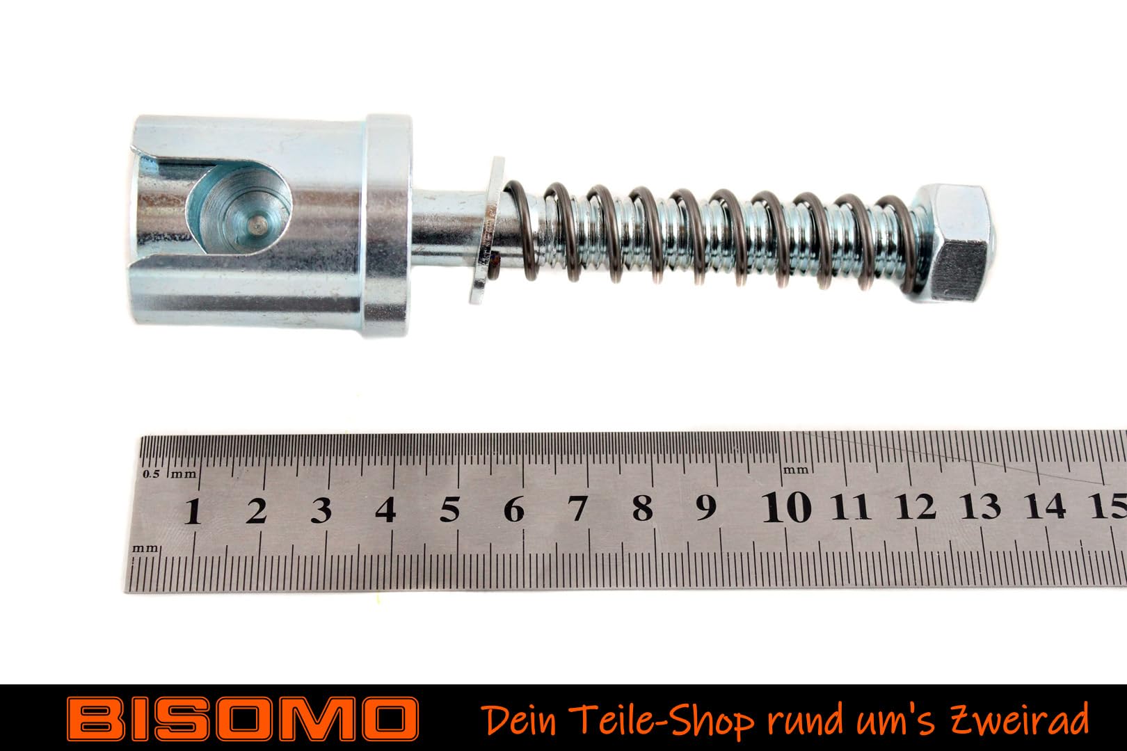 Anhängerzugvorrichtung Kugelkopf 18mm M12 x 1,25 mit oder ohne Anhängerkupplung Kupplungsstück für Simson S50, S51, S70 (Kupplungsstück)