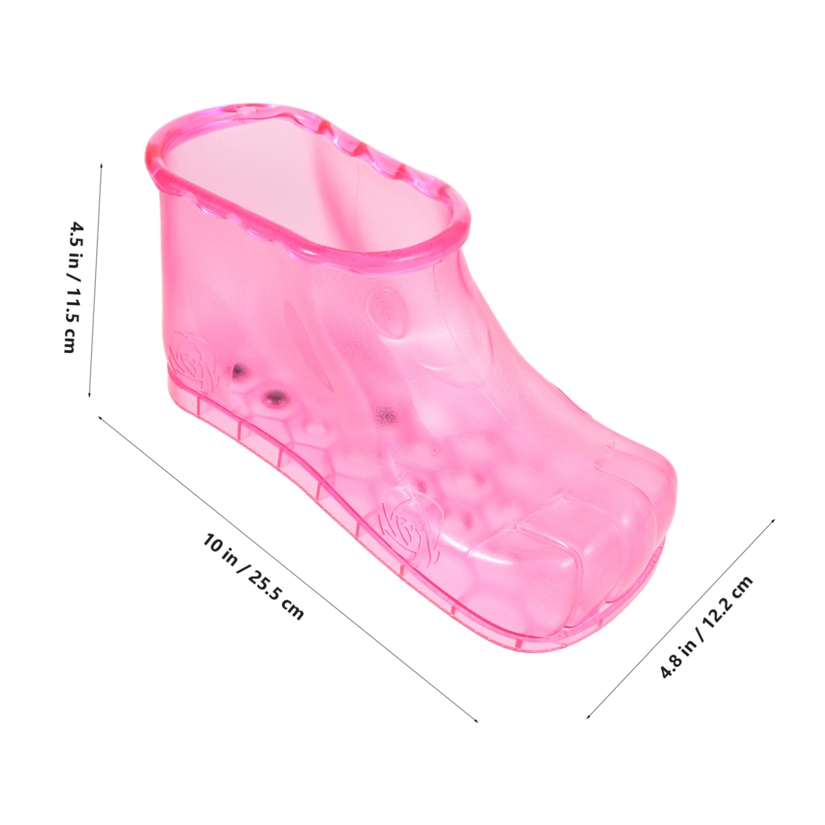 Anneome Foot Spa Shoes for Men Women High Tub Foot Bath Soak Boots Portable Foot Bath Bucket Comfortable PVC Foot Soaker Shoes