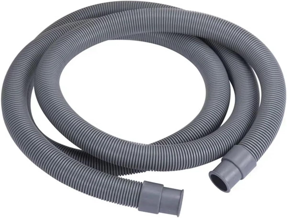 Eeatop 1Pc Drain Hose Washing Machine/Dishwasher Drain Waste Hose Extension Pipe Plastic 1.5m Plumbing Hoses For Home Dector