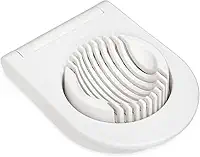 KitchenAid Cortador de ovo clássico com fios de aço inoxidável, 21 cm, branco