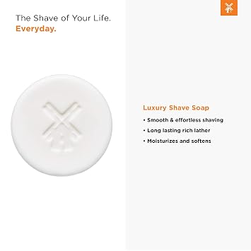 Van Der Hagen Men's Luxury Scented Shave Soap (Pack of 1)