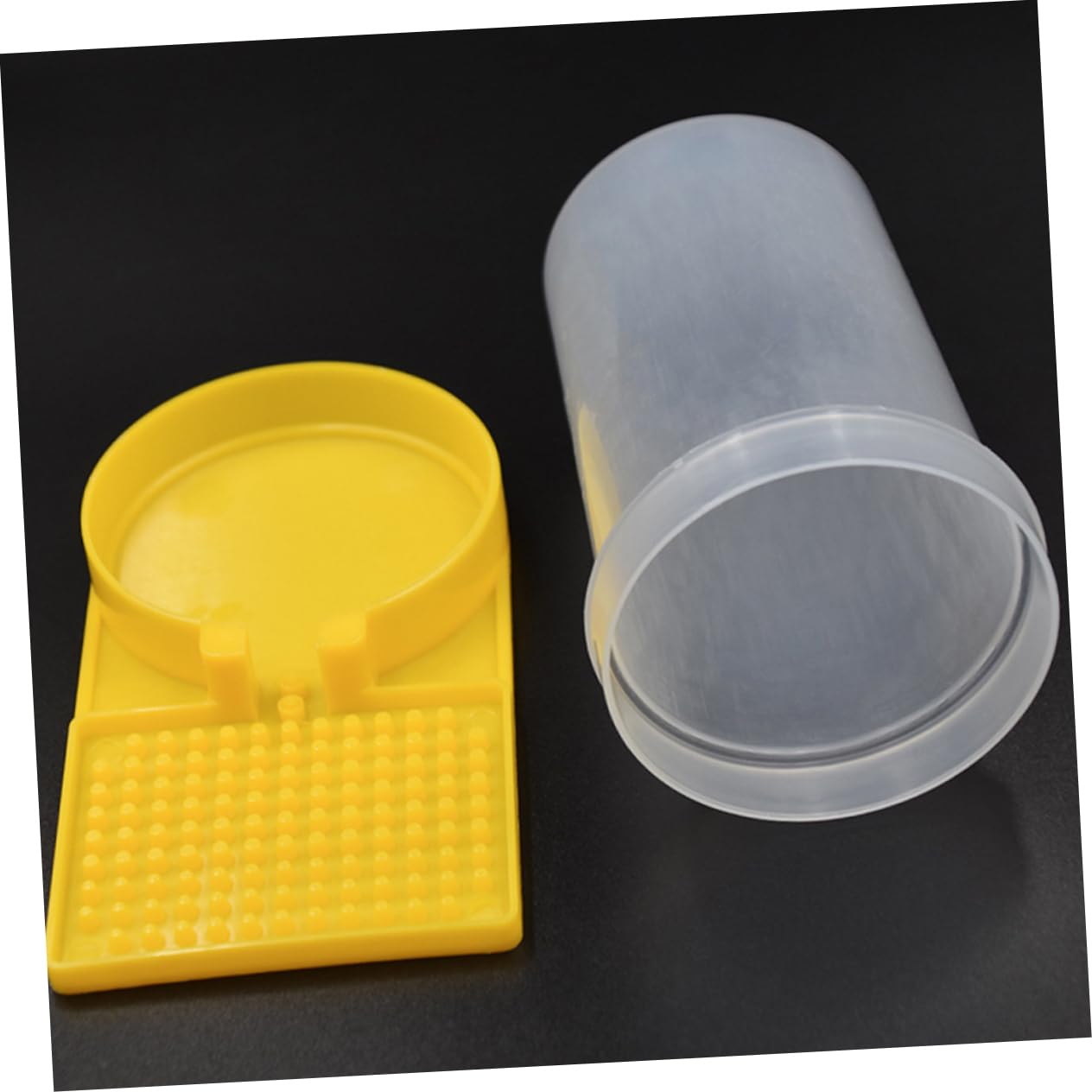 8 Pezzi Mangiatoia per Api Portatile Distributore per Allevamento Apistico Design Professionale Accessorio per Beekeeping Facile da Usare