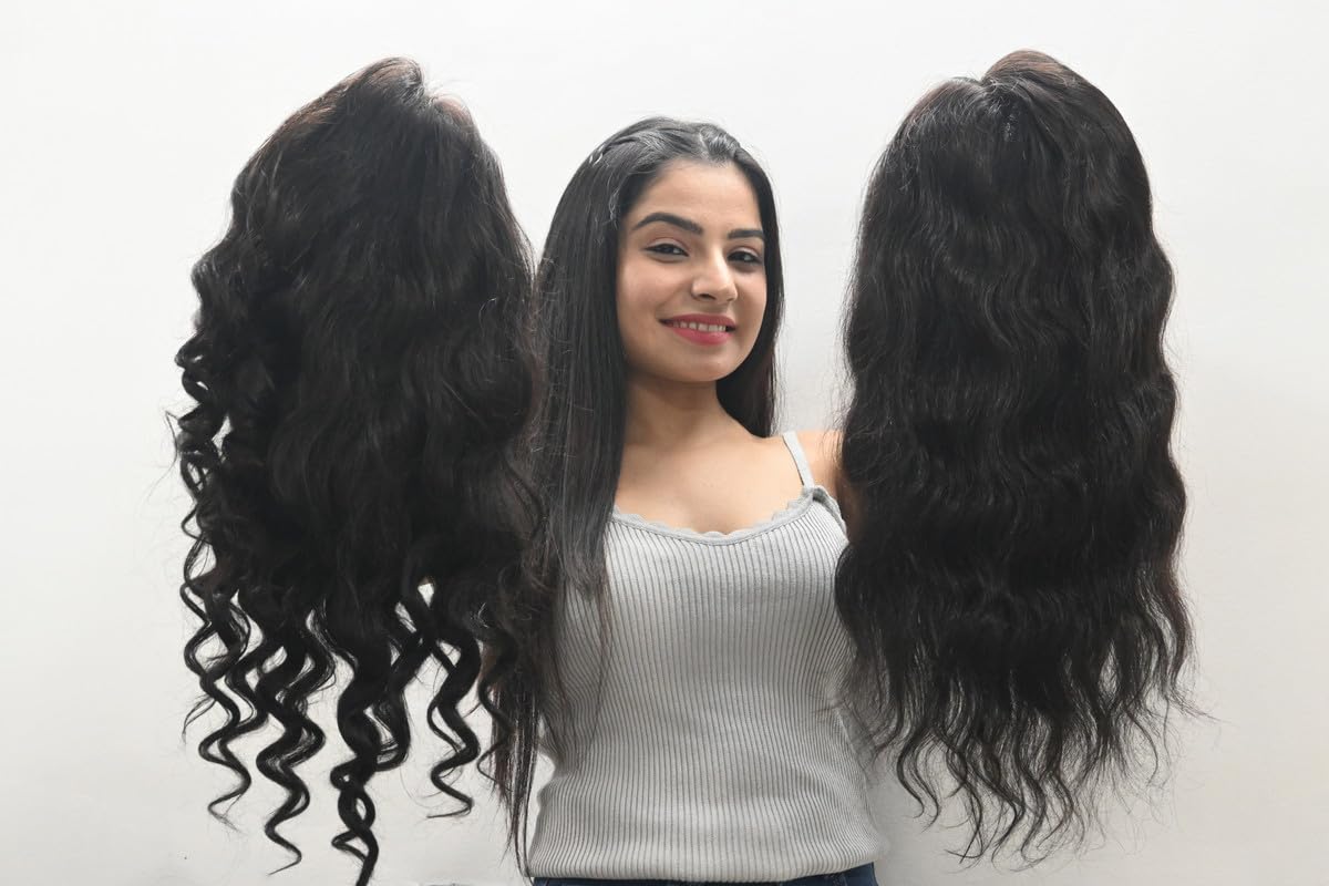 ORIENTAL Hairs Chemo Wig – Silk Base Parting - Full Head Wig with Out Bangs – Human Hairs - Natural Black, Length - 20 inch - Review, Price and Buying Guide