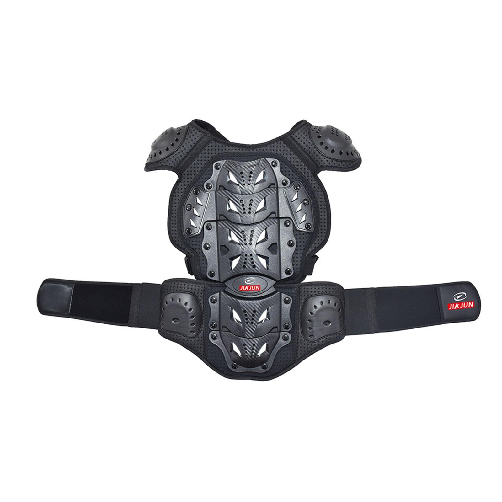 Harilla Protector de Pecho para de Motocicleta, Equipo Multiusos Resistente a Impactos para de Cross, Equipo de Motocross para Montar, Esquiar, m