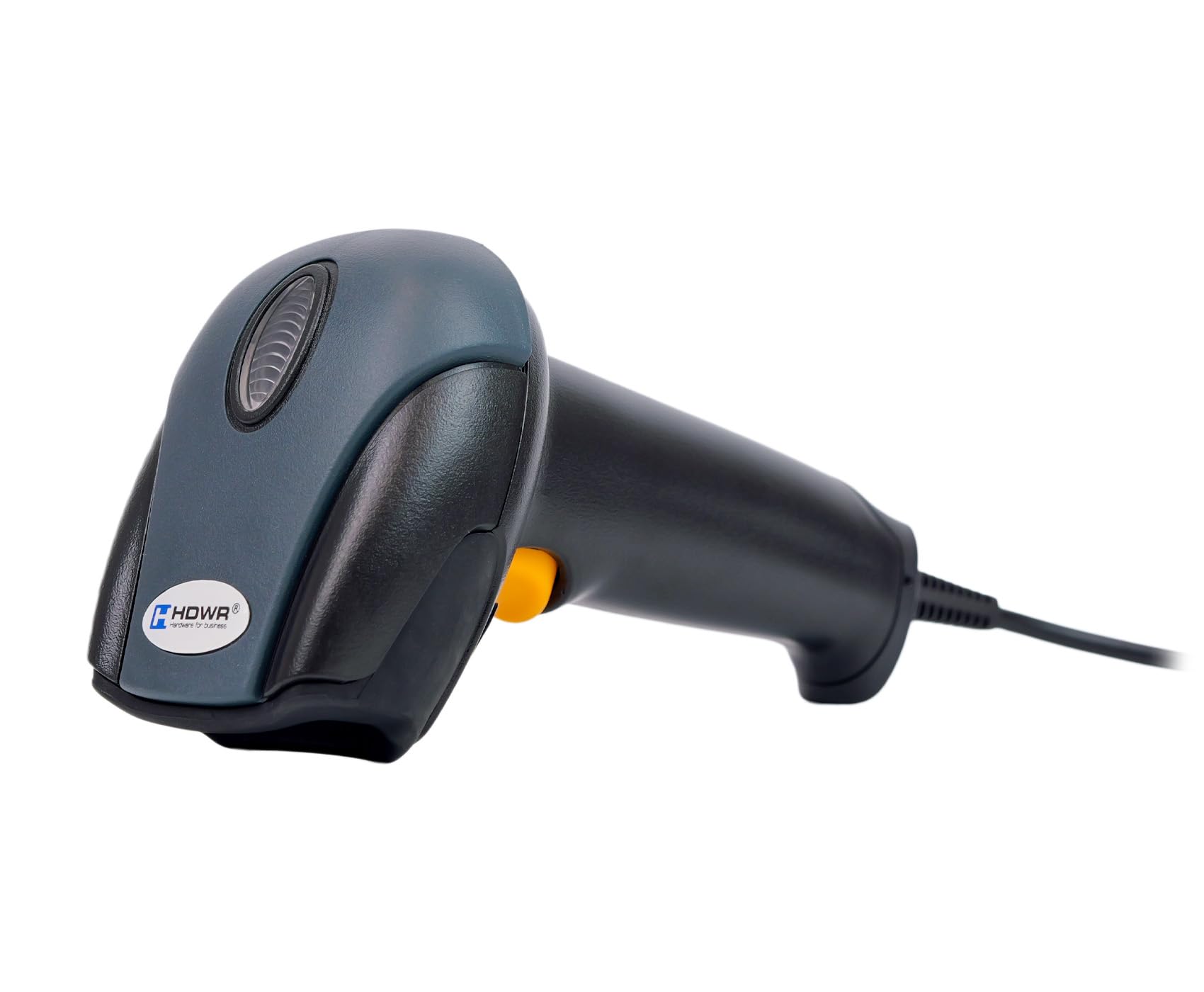 HDWR HD29A Barcode-Scanner mit Standfuß, USB, automatisches Scannen | Funktionstasten, Präfix und Suffix, automatisches Freihand-Scannen im Standfuß, schnelle Codelesung