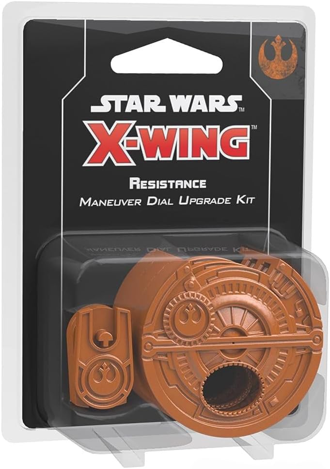 Star Wars X-Wing 2nd Edition Miniatures Game Resistance Maneuver Dial UPGRADE KIT - Strategy Game for Kids & Adults, Ages 14+, 2 Players, 30-45 Minute Playtime, Made by Atomic Mass Games