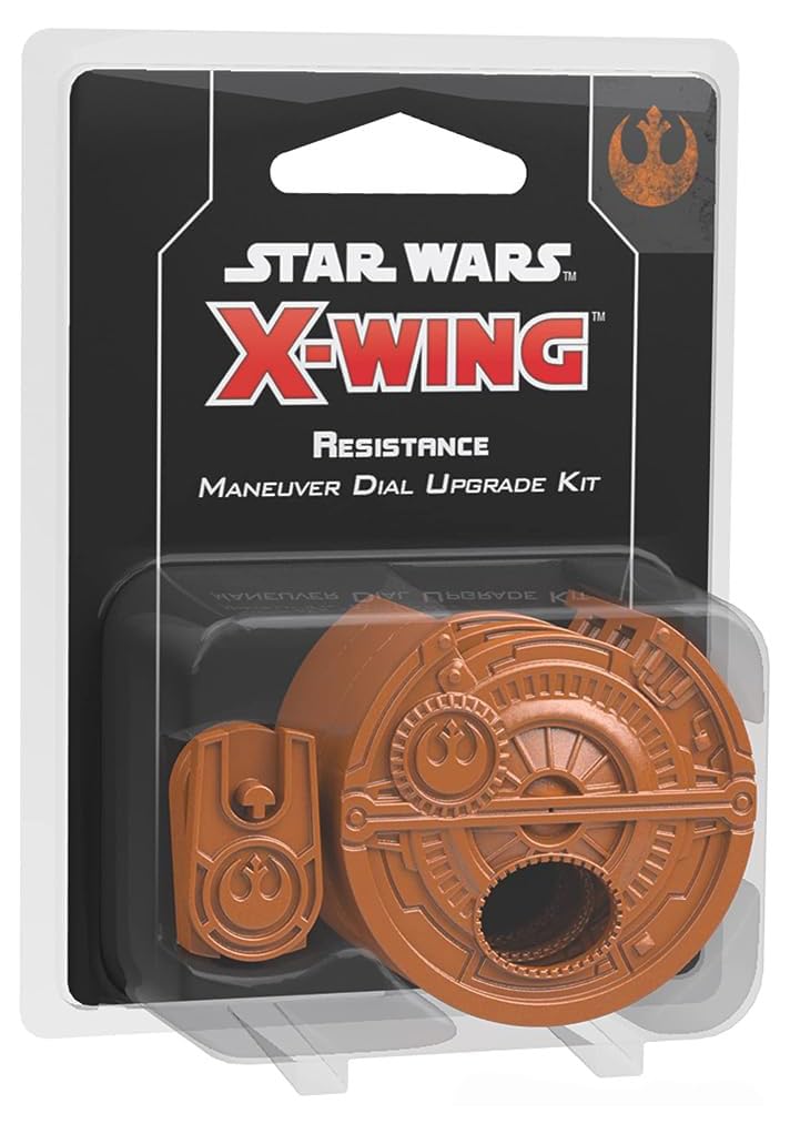 Star Wars X-Wing 2nd Edition Miniatures Game Resistance Maneuver Dial UPGRADE KIT - Strategy Game for Kids & Adults, Ages 14+, 2 Players, 30-45 Minute Playtime, Made by Atomic Mass Games