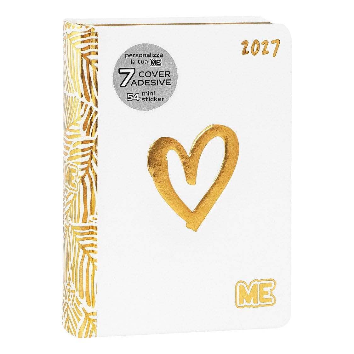 ME MY EVOLUTION 2027 16 Month Daily Diary for Boys and Girls, with Soft Cover and Embossed Graphics, 512 Pages, Ideal for Middle School, High School and University, 12 x 16.5 cm