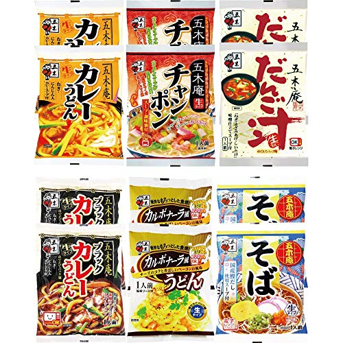 五木食品 ソフト麺アソート 12食セット