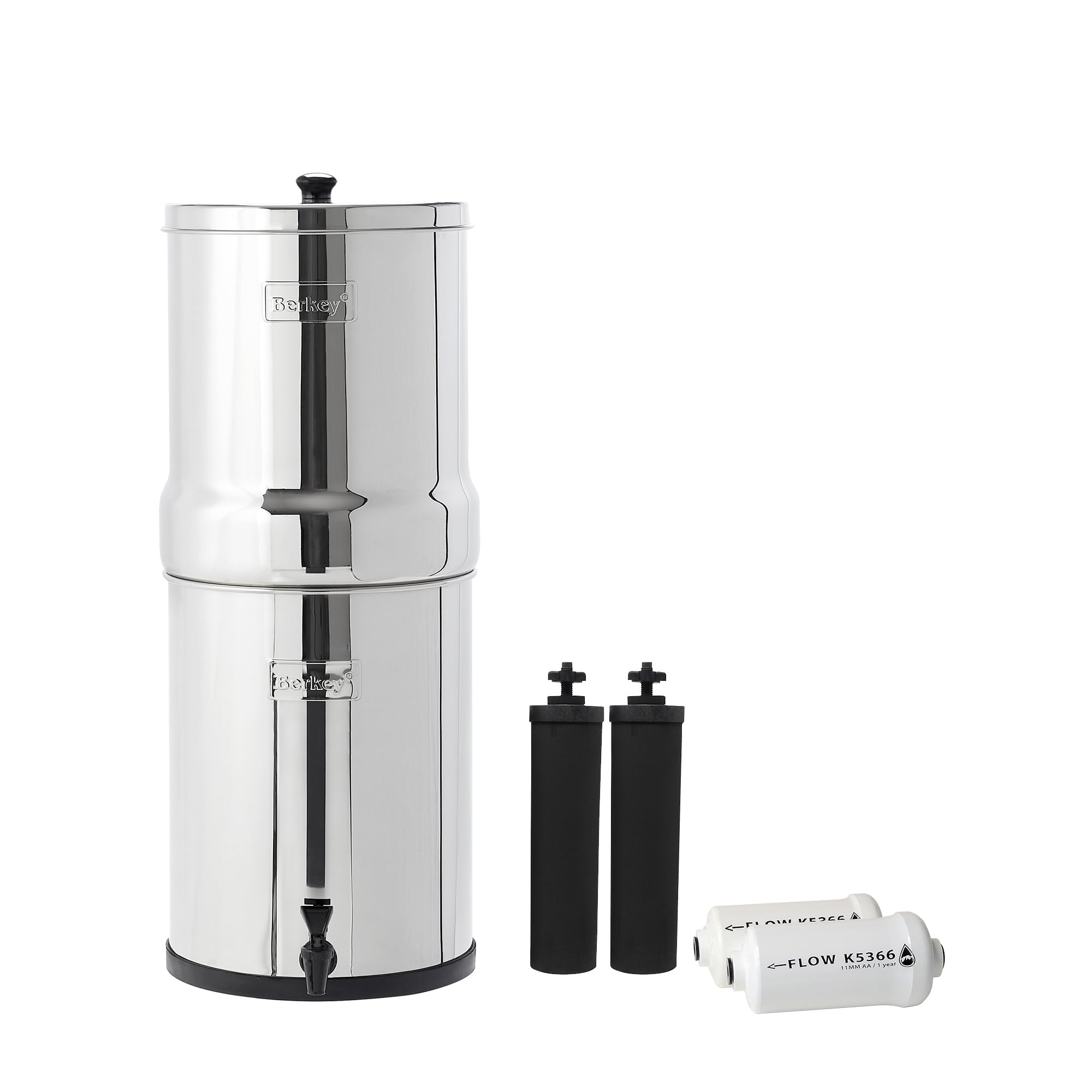 Berkey PF-2 フッ化物フィルター(2個セット) Berkey浄水器専用 Amazon | 2枚の黒色と2枚のPF2フッ化物フィルターを備えたインペリアル