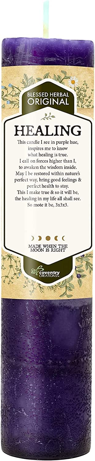 Blessed Herbal Candle - Healing