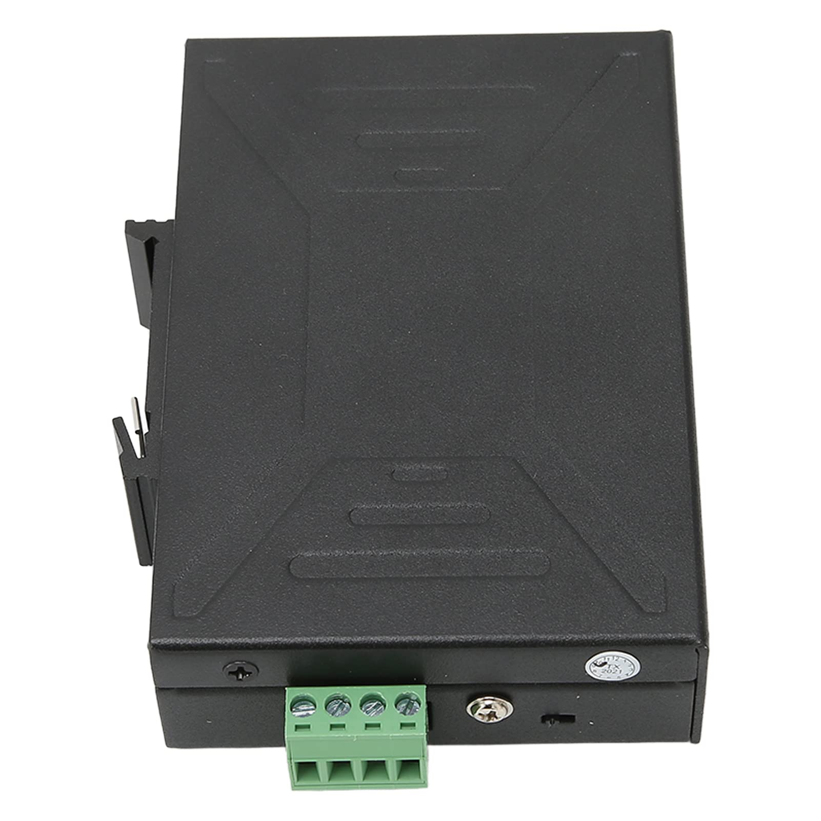 Switch Ethernet sur Rail DIN 5 Ports de Haute qualité avec Conception de qualité Industrielle, Alimentation Redondante - Idéal pour Les Environnements Difficiles - Montage sur Rail DIN
