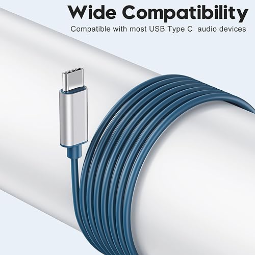 Miniatura 5 de Auriculares USB C para Samsung Galaxy S23 Ultra S22 S21 FE S20 A54 A53 USB C auriculares con micrófono intrauditivos auriculares con cable USB tipo