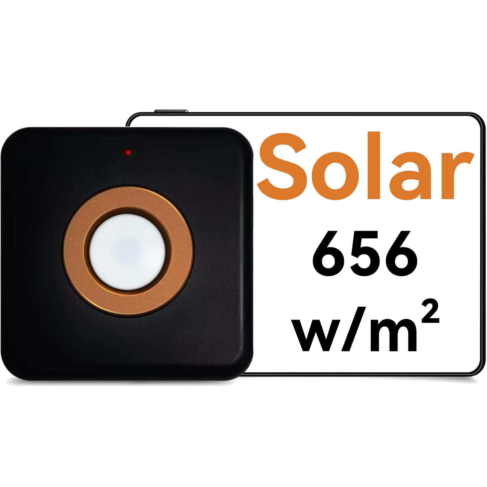 Misuratore di potenza solare, fino a 3499 W/m², misurazione multi-punto per pannelli solari