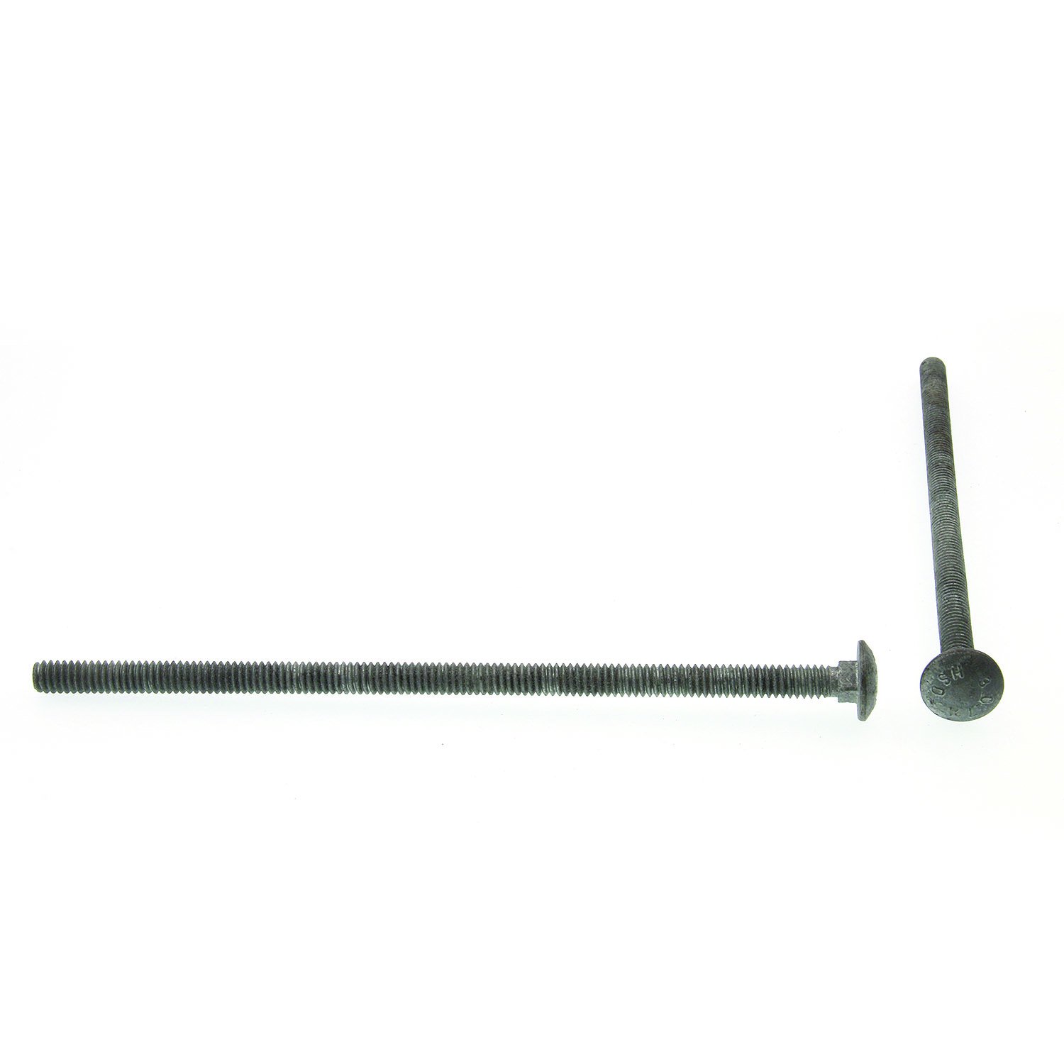 Carriage Bolt, SS, 3/8-16x3/4 L, Pk25