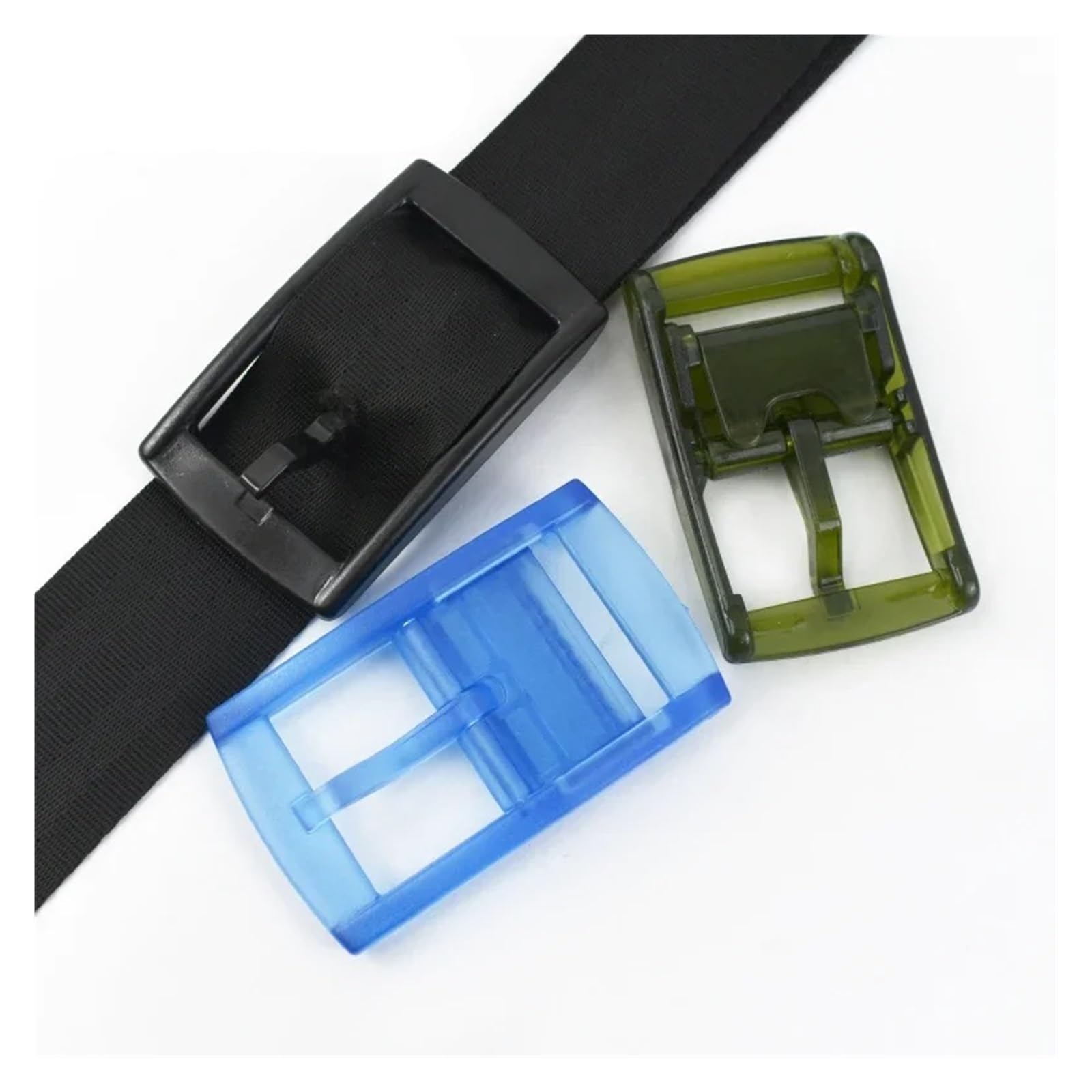 2/4/10 Pezzi Fibbie in plastica for Cintura 34 mm Testa Pantaloni Pantaloni Cinture Fibbia ad ardiglione Chiusura Cintura Fai da Te Abbigliamento Decorazione Accessori(Arancione,34mm-10Pcs)