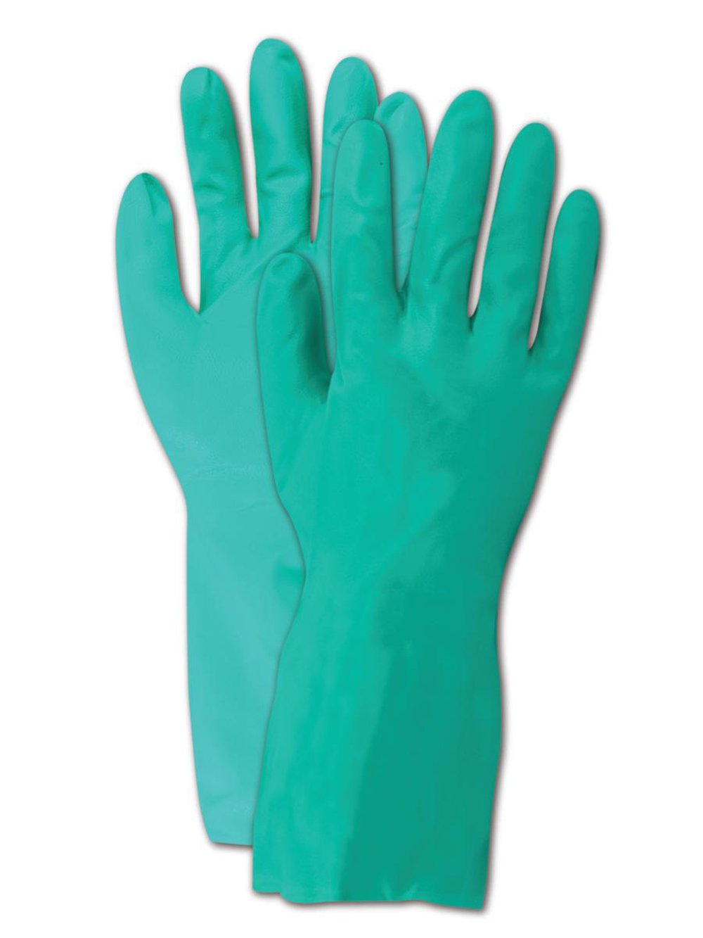 MAGID Comfort Flex WF8 Nitrile Glove, 13" Length, 18 mils Thick, Size 7 (12 Pair)