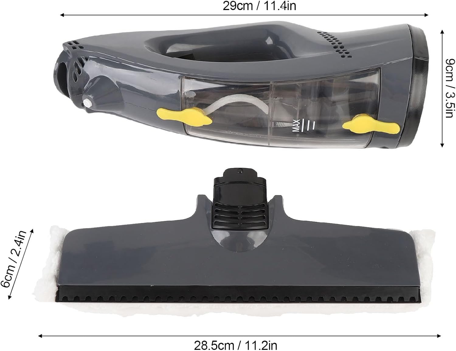 Cordless Window Vacuum Squeegee, Handheld Electric Window Cleaning Tool, Rechargeable WindowVac Electric Wiping Tool for Shower Wall Tiles Mirror Glass Car