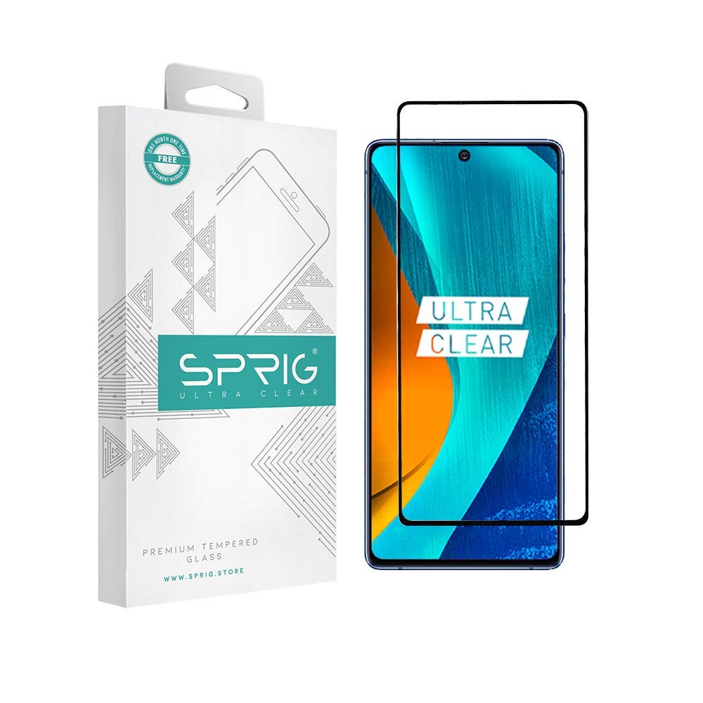 SPRIG Full Cover Tempered Glass Screen Protector Samsung Galaxy M51 (B0917LH37S) Amazon Price History, Amazon Price Tracker
