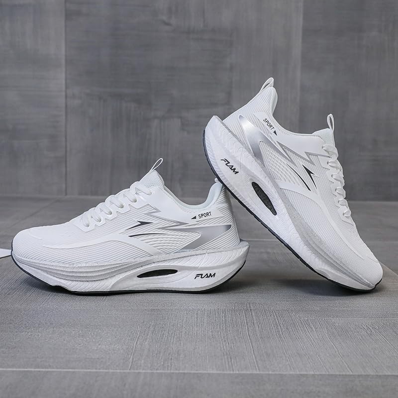 Women's Fashionable Mesh Breathable Low-Top Running Shoes with Thick Soles, Lightweight Casual Sports Shoes Suitable for Daily Walking and Playing Ball2