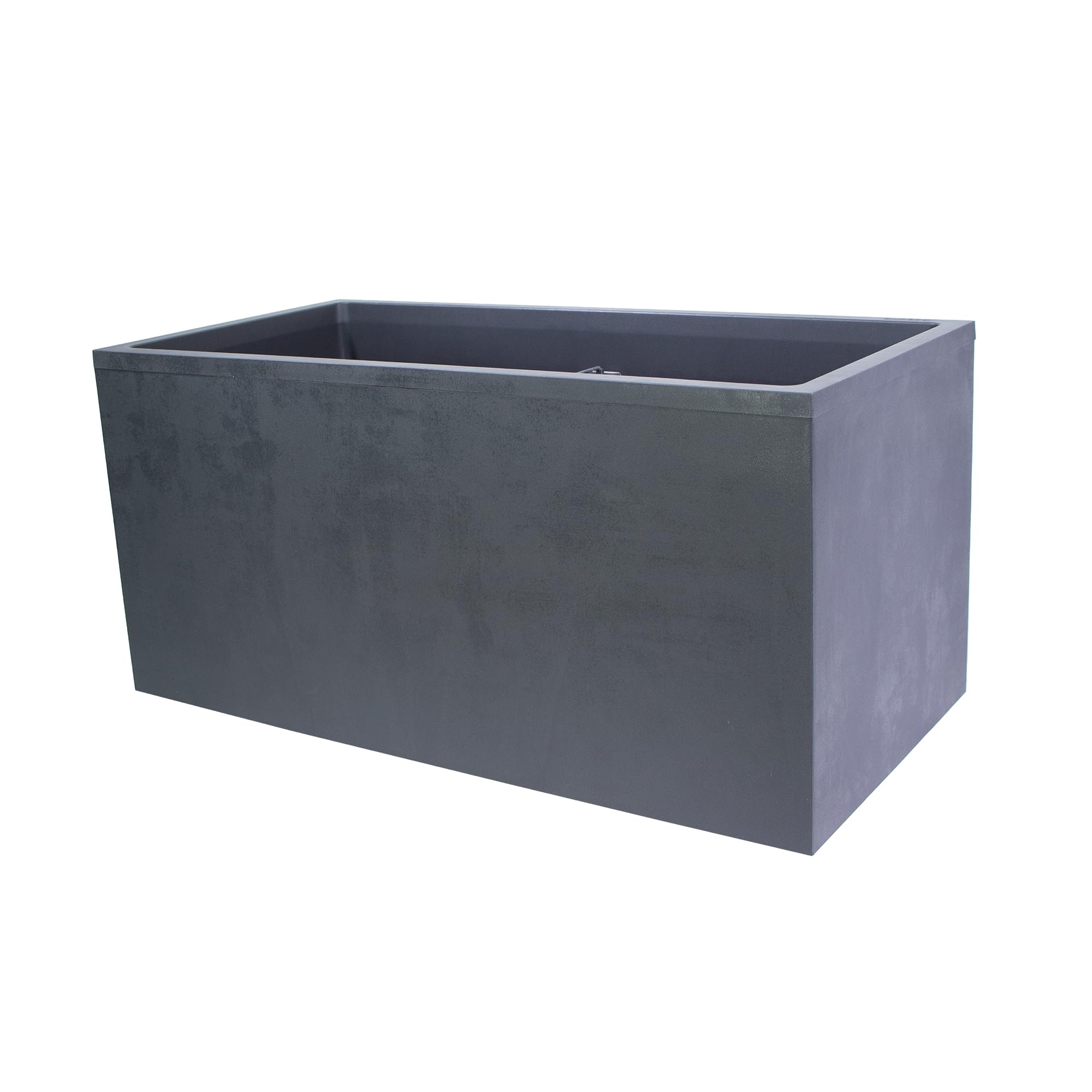 mgc24 Millennium Pflanzkasten 78,5 x 39 x 39 cm, anthrazit | Mit Wasserspeicher | vielseitiger Hochbeet-Kasten für Garten, Terrasse & Balkon | wetterfest & UV-beständig