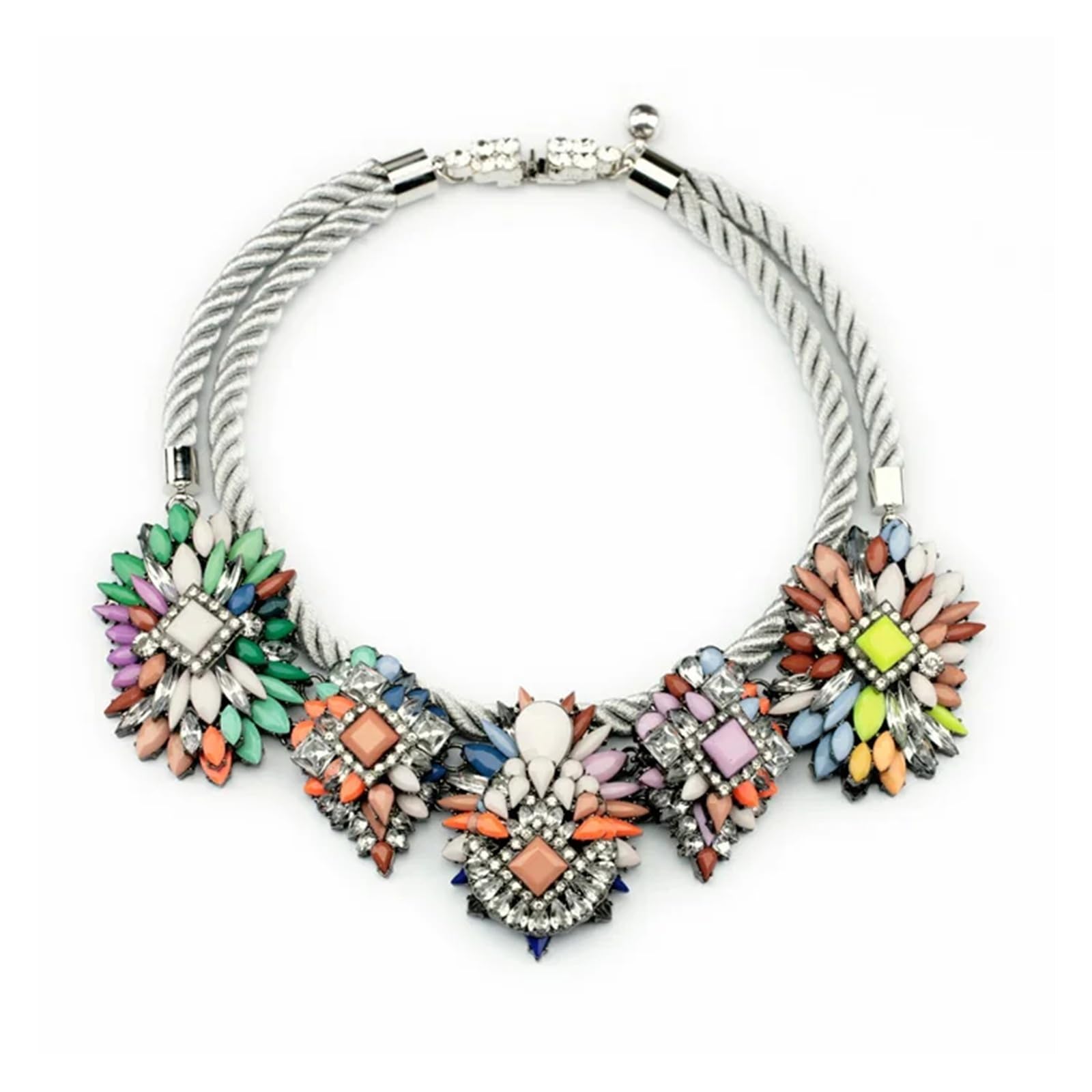 Collier avec pendentif vintage, déclaration bohème pour femme.