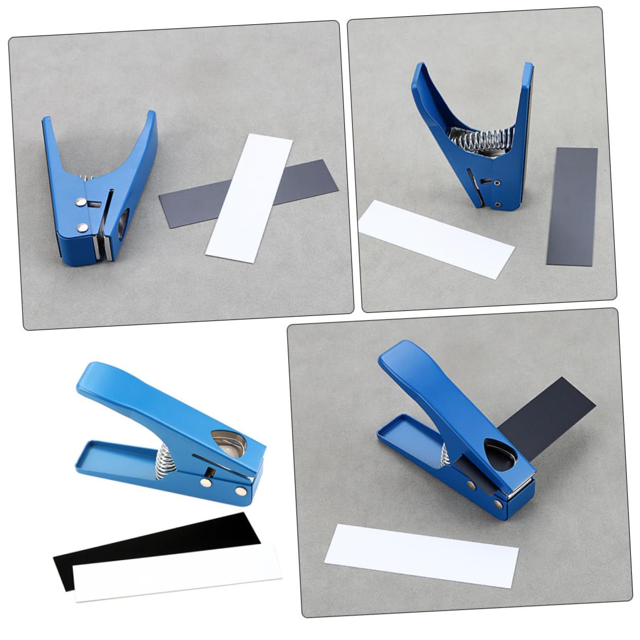 VANZACK Professioneller Gitarrenplektrum Stanzer für Selbstgemacht Gitarrenpicks aus Metall und Vielseitigem Schneidewerkzeug mit Verstellbarer Größe für Gitarrenzubehör