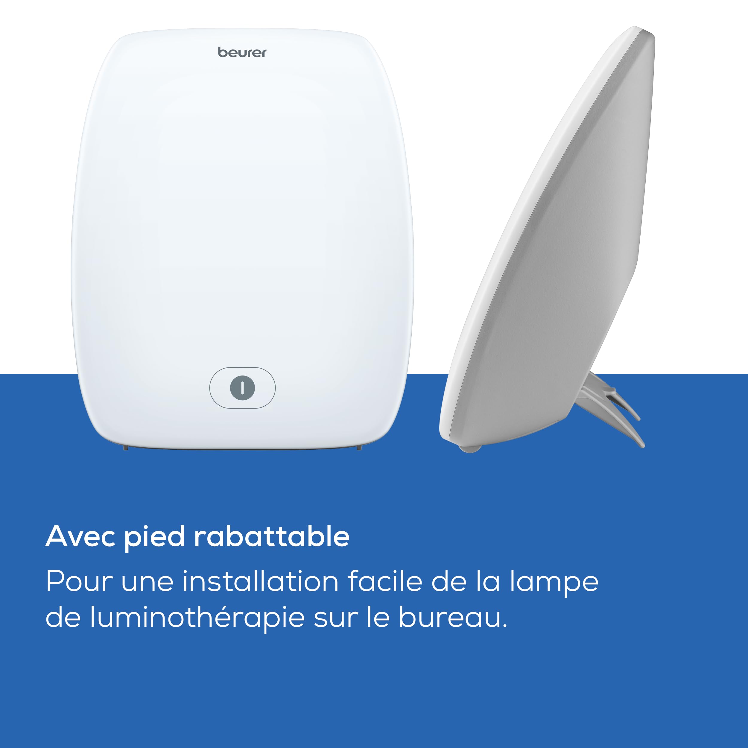 Beurer TL 41 Touch lampe de luminothérapie avec touche tactile, améliorez votre bien-être grâce à la simulation de la lumière du jour, idéale pour le bureau
