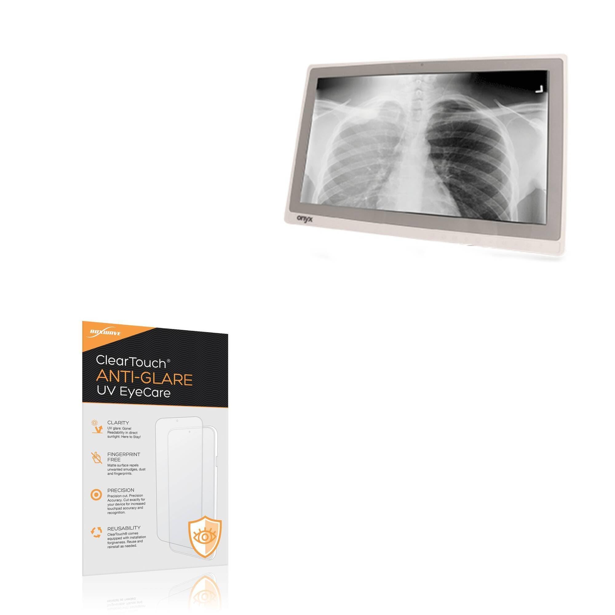 BoxWave Screen Protector Compatible With Micromax Health ZEUS-248 - ClearTouch Anti-Glare Anti-UV EyeCare (2-Pack), Filters out Harmful Blue Light Reduce Fatigue