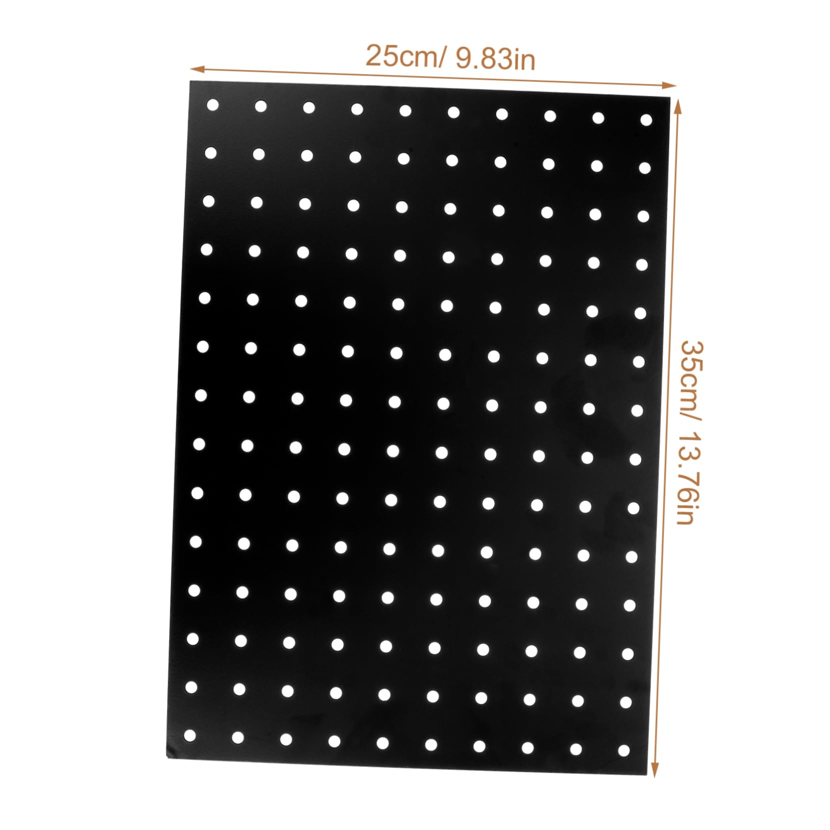 FUNOMOCYA Metal Perforated Board Pegboard Panel Pegboard Wall Panel Peg Board Garage Pegboard Pegboards Pegboard Organizer Garage Wall Organizer Wall Mount Pegboard Metal Pegboard Black Iron