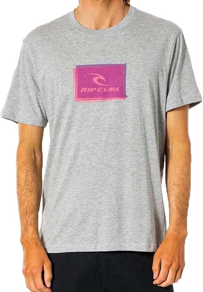 Rip Curl Corp Icon T-Shirt - Grey Marle - M