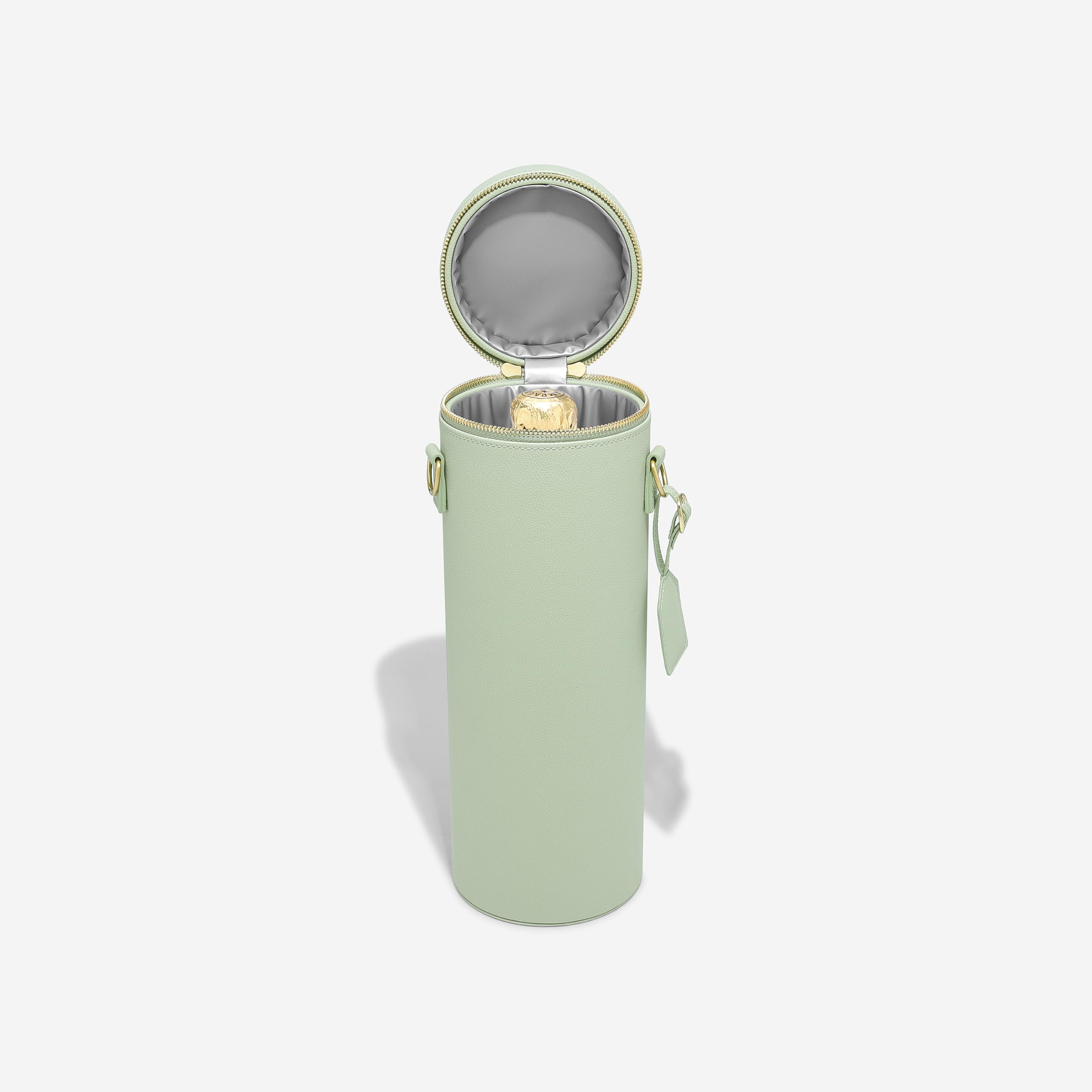 Stackers Sage Green Champange Bottle Bag - Image 3