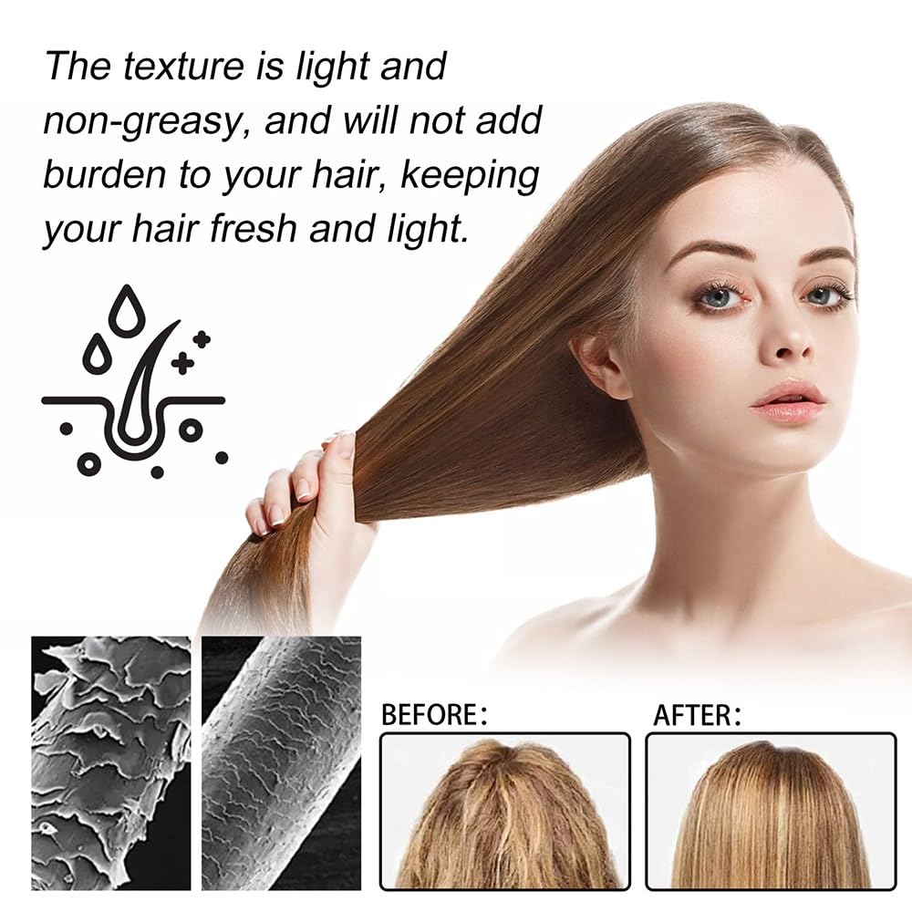 Acondicionador for el cabello sin enjuague