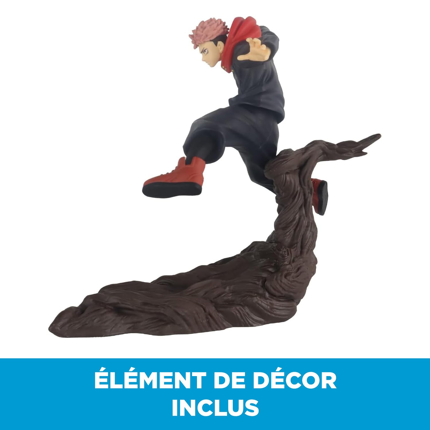 BANDAI - Banpresto - Jujutsu Kaisen - Yuji Itadori - Figurine de Collection Combination Battle - Figurine Itadori Collector 8cm - Licence Officielle Jujutsu Kaisen - Idée Cadeau Manga - BP19049P