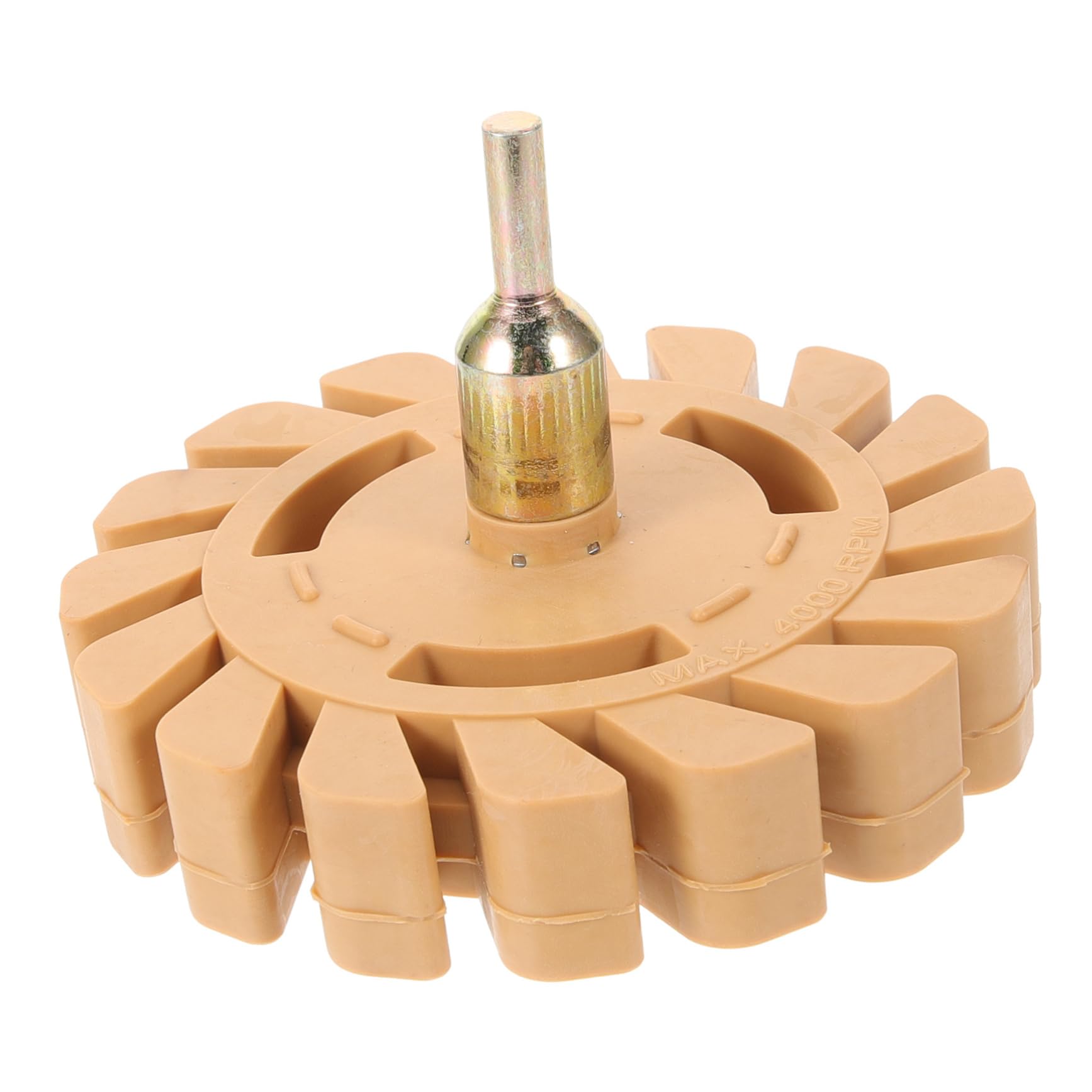 HOLIDYOYO Pneumatic Rubber Removal Disc Eraser Wheel for Tire Vinyl Decal Removal Lightweight Durable for Cars Boats and More