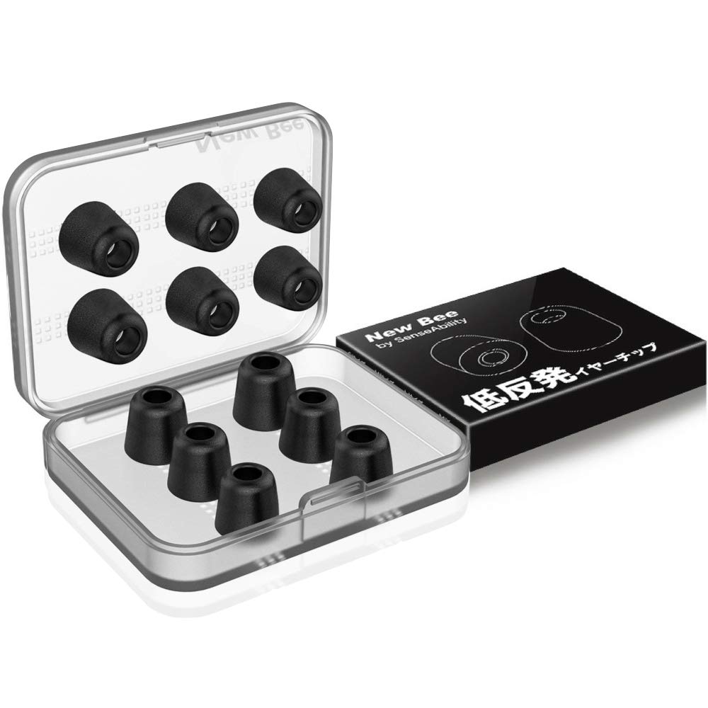 イヤーピースセット Amazon | New Beeウルトラソフト イヤーピース 6セット/12