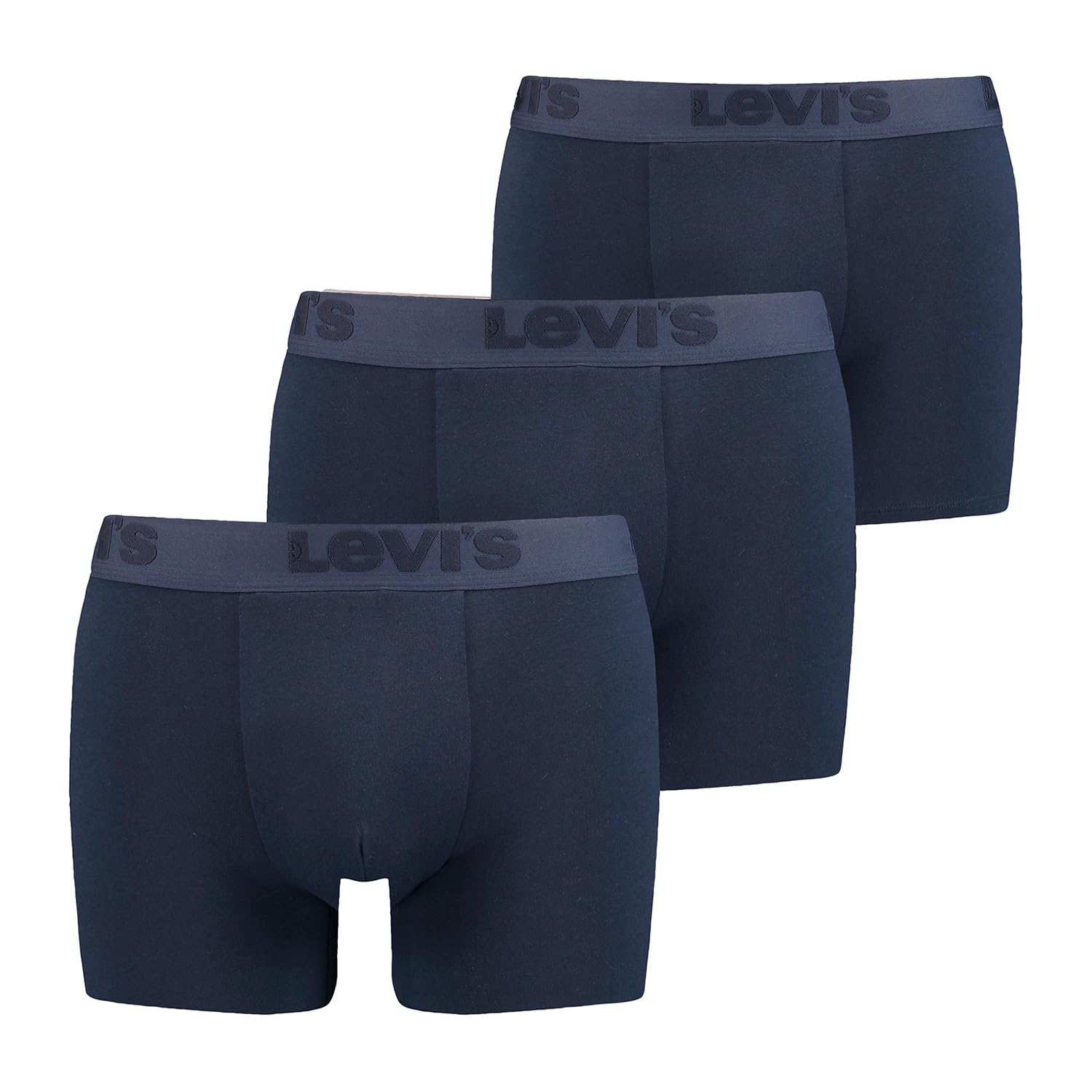 Levis Men's Navy Boxer, M (Pack Of 3)