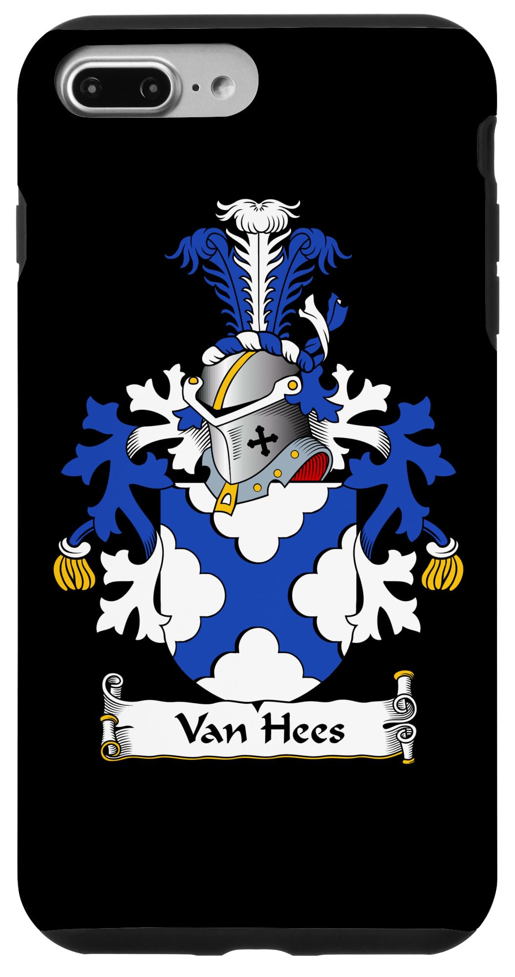 iPhone 7 Plus/8 Plus Van Hees Coat of Arms - Family Crest Case