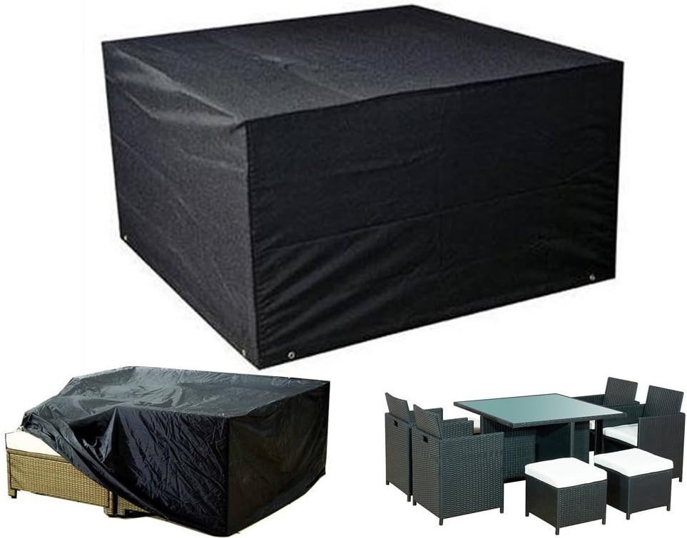 ADEPTNA GARDEN RATTAN CUBE SET COVER DESIGNED TO FIT RATTAN GARDEN FURNITURE CUBE SET BigaMart