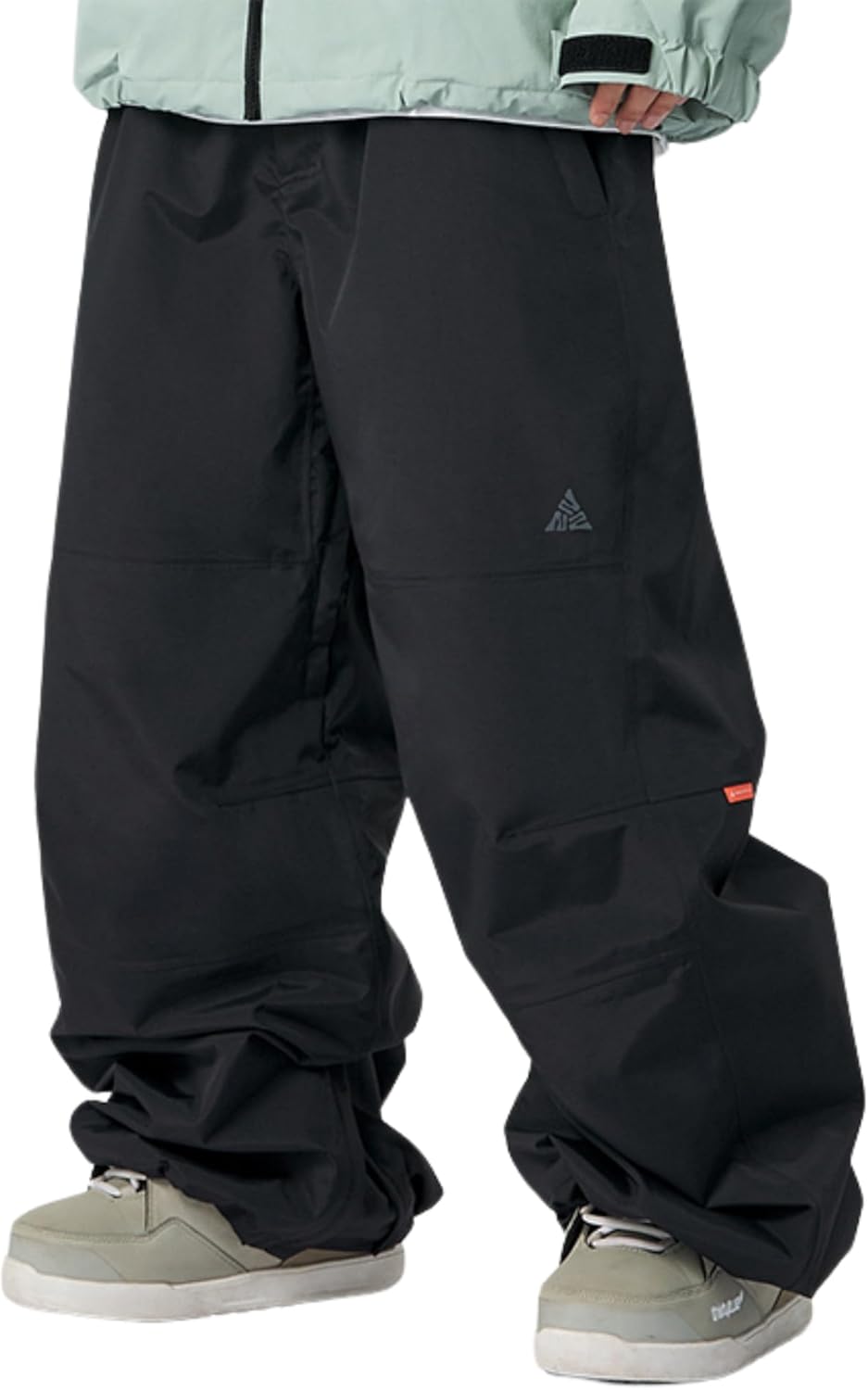 Shell Snowboarding Pants for Men and Women Loose Waterproof Unisex 3L Snowboard Skiing Pants Winter Snow Trousers