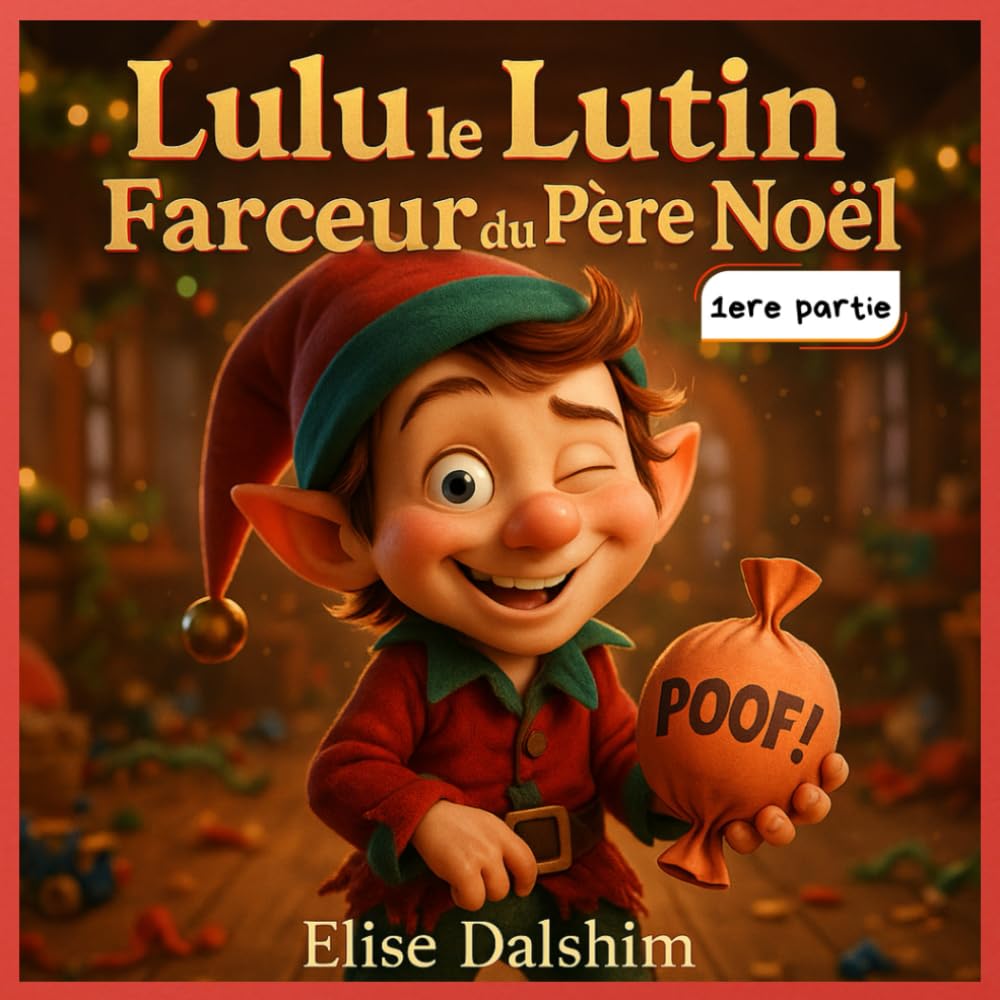 Lulu le Lutin Farceur du Père Noël: 24 heures les plus drôles de l’histoire de Noël ; Les meilleures blagues du lutin le plus coquin (Première partie)