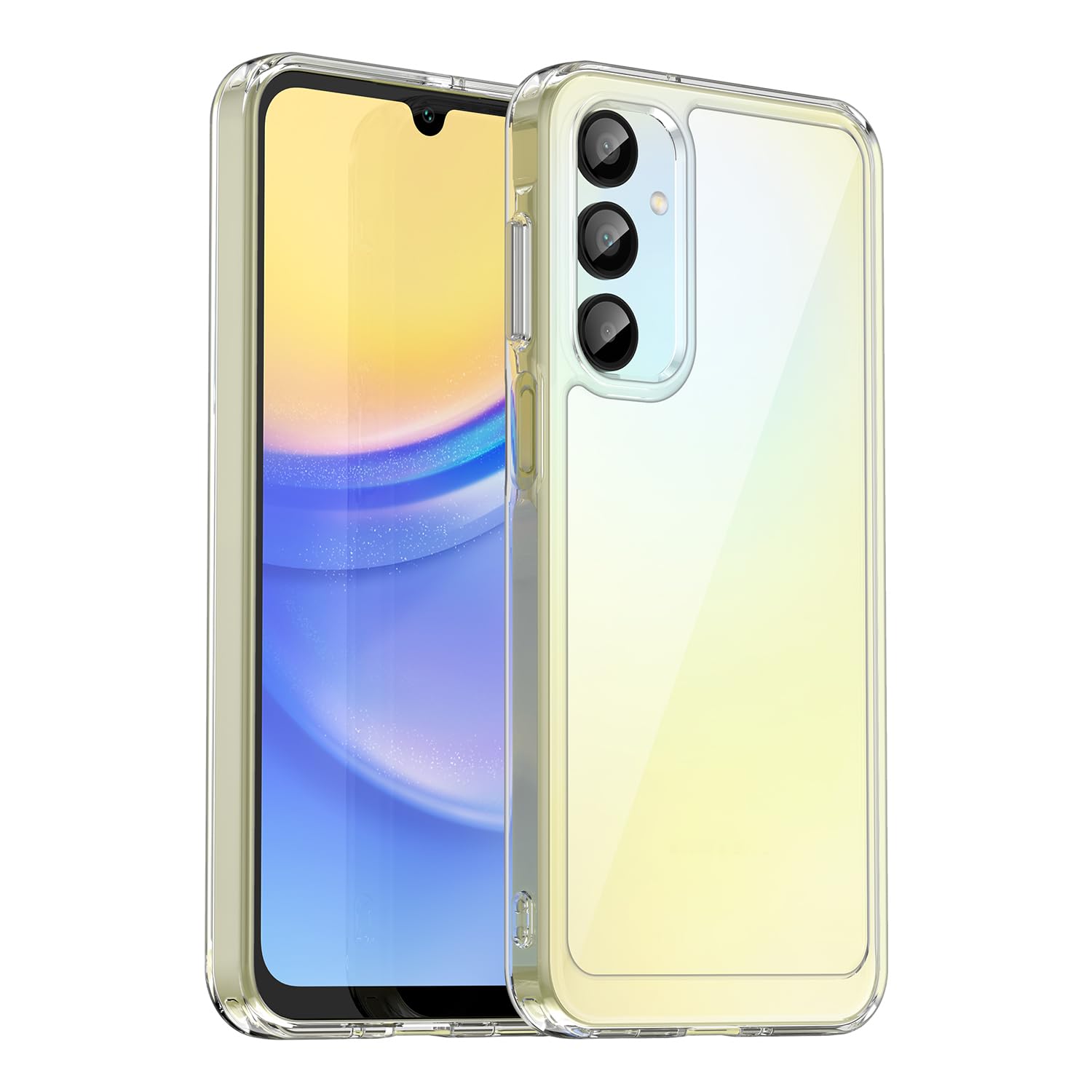 Starhemei for Galaxy A16 5G Case, Soft TPU+Clear Acrylic Shock Absorption Military Grade Flexible Airbag Bumper Camera Pro...