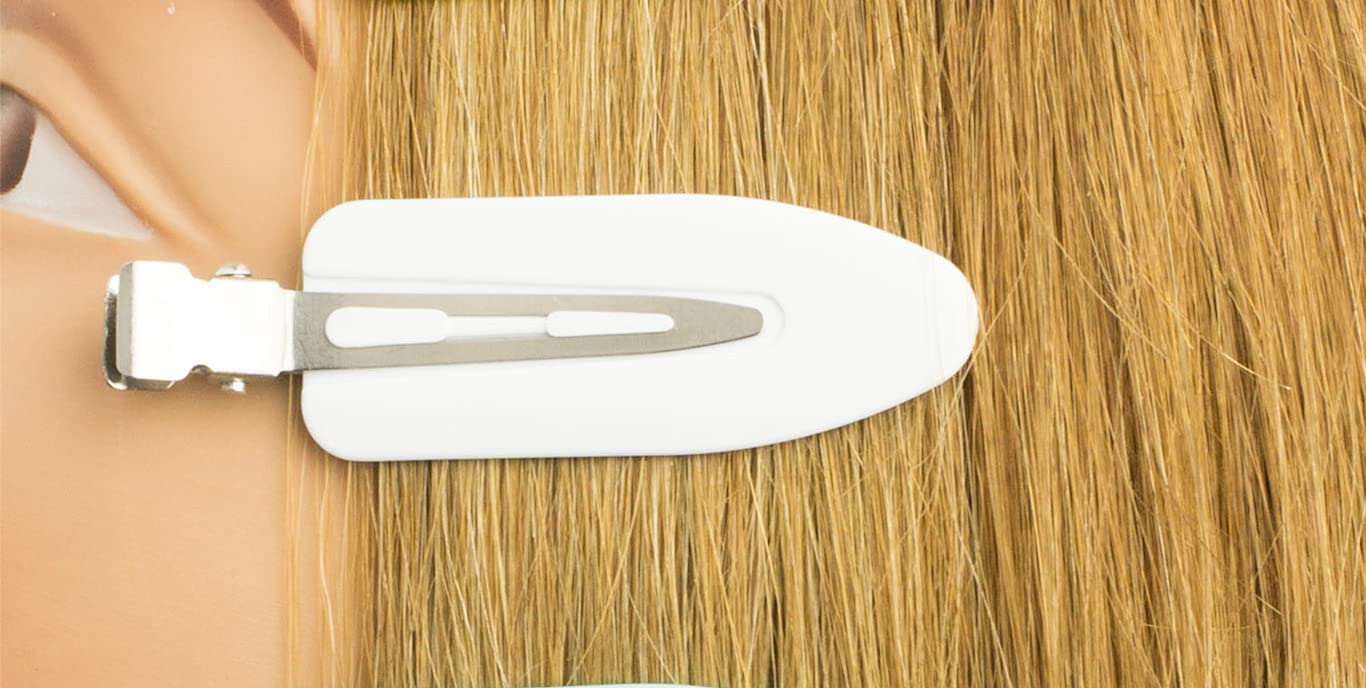 Tearsheet No Bend Hair Clips, Professional, Celebrity hairstyling tool no crease, no mark, no